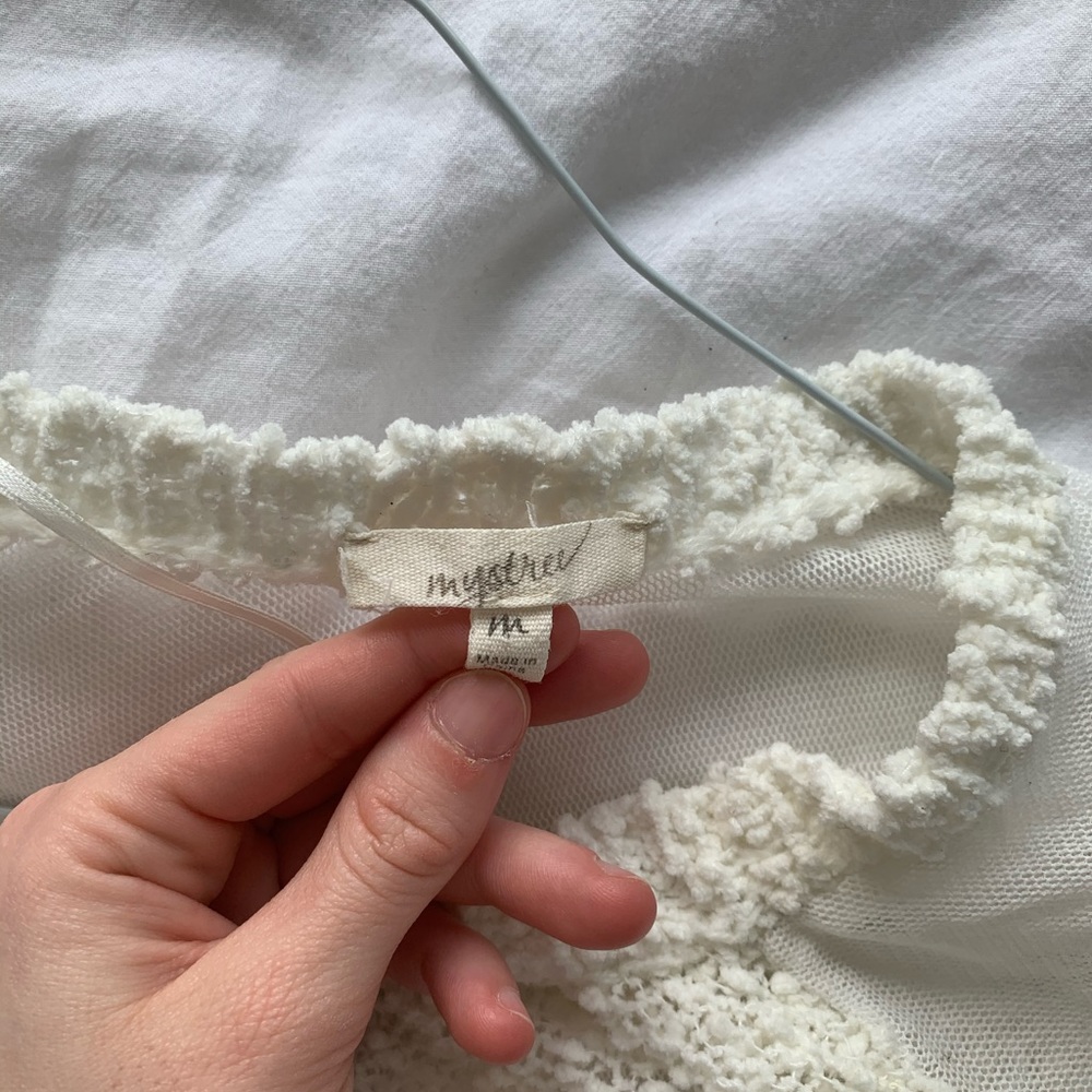 White sweater